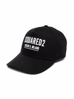 DSQUARED2 KIDS casquette à logo imprimé - Noir