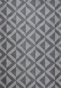 Grijs Vloerkleed Geometrisch Bellas, 190x290