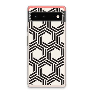 Geometrisch patroon: Google Pixel 6 Transparant Hoesje