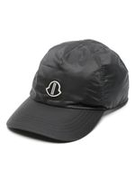 Moncler + Rick Owens casquette à logo appliqué - Noir