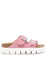 Birkenstock sandales Papillio Arizona en daim - Rose - thumbnail