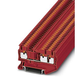 Phoenix Contact 3211223 Doorgangsklem 5.2 mm Snelaansluiting Rood 50 stuk(s)