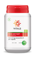 Vitals Rode Gist Rijst Biologisch Capsules