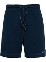 MSGM short de sport à logo brodé - Bleu