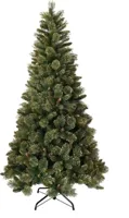 National Tree Company Shimmery Golden Bristle kunstkerstboom goud & groen 228cm