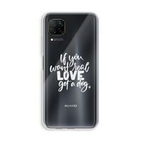 Partner in crime: Huawei P40 Lite Transparant Hoesje