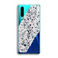 Gespikkelde marmer: Huawei P30 Transparant Hoesje