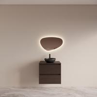 Badmeubelset BWS Riga Met Topplaat 60 cm Bruin Eiken