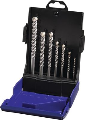 Promat/Tecwerk Steenborenset | 7-delig | 4/75,5/85,8/120,10/120,12/150,2x6/100 mm | HM - 4000864330