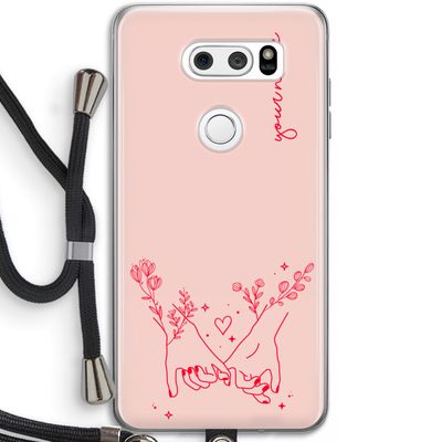 Best Friends: LG V30 Transparant Hoesje met koord