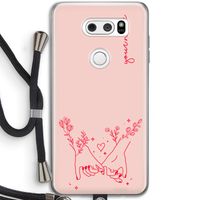 Best Friends: LG V30 Transparant Hoesje met koord