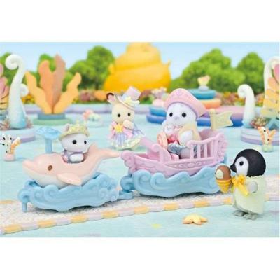 Minifiguren - SYLVANIAN FAMILIES - De kleine zeetrein - Vanaf 3 jaar