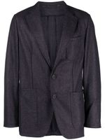 Canali blazer à simple boutonnage - Violet