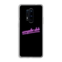 Vice Black: OnePlus 8 Pro Transparant Hoesje