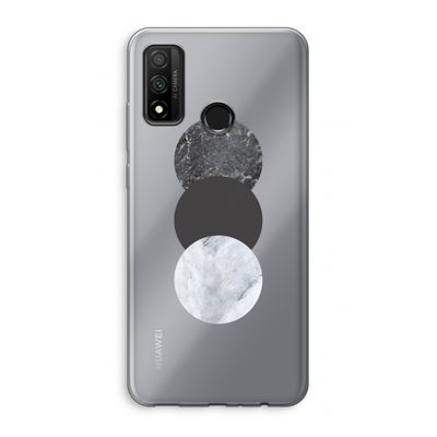 Marmeren cirkels: Huawei P Smart (2020) Transparant Hoesje
