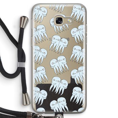 Octopussen: Samsung Galaxy A5 (2017) Transparant Hoesje met koord