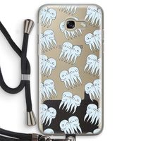 Octopussen: Samsung Galaxy A5 (2017) Transparant Hoesje met koord