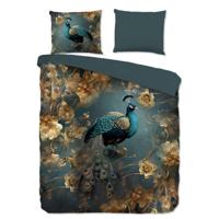 Dekbedovertrek Savaya - Tweepersoons (200x200 cm) - Meerkleurig Microvezel - Dessin: Bloemen, Dieren, Natuur - Pure - Dekbed-Discounter.nl