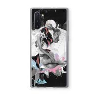 Camouflage de sommeil: Samsung Galaxy Note 10 Transparant Hoesje