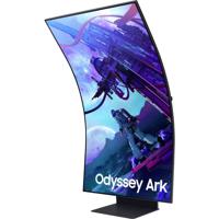 Samsung Odyssey Ark S55CG970NU Smart Monitor Energielabel G (A - G) 139.7 cm (55 inch) 3840 x 2160 Pixel 16:9 1 ms DisplayPort, HDMI, Hoofdtelefoon (3.5 mm