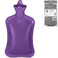 Relaxdays warmwater kruik paars 2 l | 6 stuks