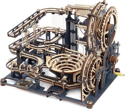Robotime Marble Night City Knikkerbaan DIY Modelbouw Knutselen