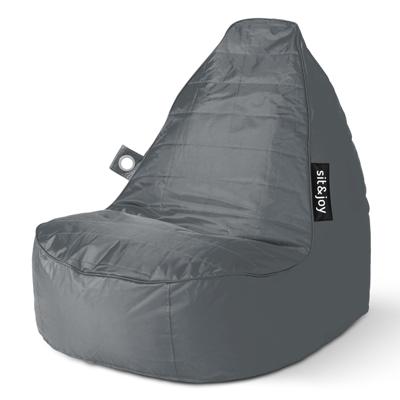 Zitzak 'Senza' Anthracite - Zwart - Weerbestendig - Sit&Joy