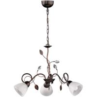 Antiek Roestkleurige LED Hanglamp - 3-Lichts - Aluminium - E14 Fitting