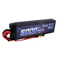GensAce Car Lipo 50c/100c 7,4 volt 5000mah met XT90 Stekker