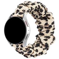 Samsung Galaxy Watch 6 Classic Nylon Scrunchie Band - Wit