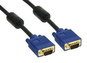 InLine 17715S VGA kabel 1,5 m VGA (D-Sub) Zwart