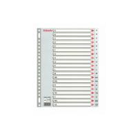 Tabbladen A4 23R esselte kunststof A-Z