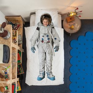 Snurk Snurk Astronaut Dekbedovertrek 140x200/220 cm