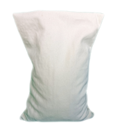 Ecologisch Kersenpitkussen 30x20 cm met wasbaar hoesje (Kleur: Wit)