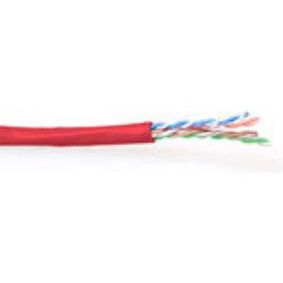 ACT CAT6 U/UTP PVC soepel patch rood 100 m