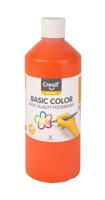 Plakkaatverf creall basic oranje 500ml