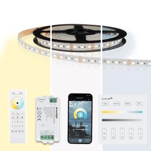 14 meter dual white led strip complete set - premium 1680 leds