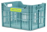 Gerecyclede Fietskrat Urban Proof Junior 15 Liter - Luchtblauw