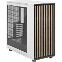 Case per PC - FRACTAL DESIGN - North XL Chalk White TG Trasparente - FD-C-NOR1X-04 - E-ATX - Design elegante in legno e lega