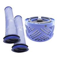 XD956 3 in 1 achterste filter kern + 2 x pre-filter voor Dyson V6 stofzuiger accessoires