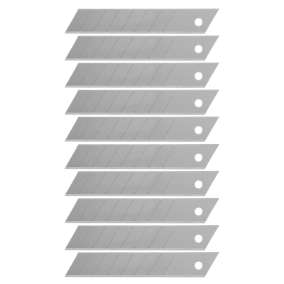 Wolfcraft Afbreekmessen | 18mm | 8 segmenten | 10 stuks - 4303000