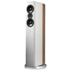 Q Acoustics: Concept 500 vloerstaande speaker - Wit/licht eiken