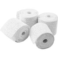 16x Rollen gips gaas/gipsverband - 5 x 2700 cm - Gipsrollen - Zwanger - Gipsbuik - Maskers - thumbnail