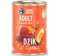 JOHN DOG Pumpkin Line Adult Monoprotein Wild Boar with pumpkin - natvoer voor honden - 400g