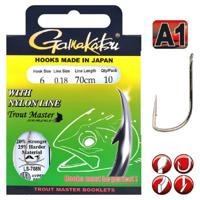 Gamakatsu Trout Master 708N Nylon 70Cm 8 0,18 mm