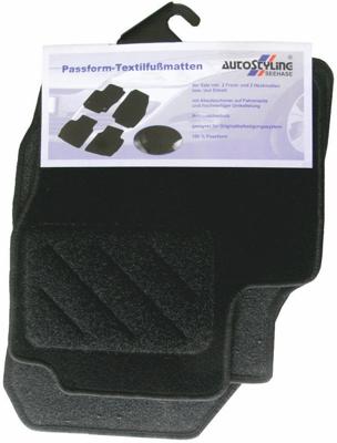 AUTOSTYLING SEEHASE Fit textile doormat sea hare, vw caddy 2020-