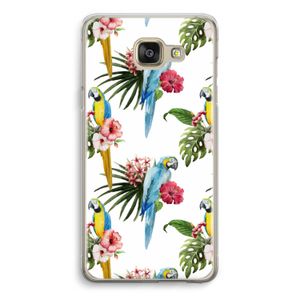 Kleurrijke papegaaien: Samsung Galaxy A5 (2016) Transparant Hoesje