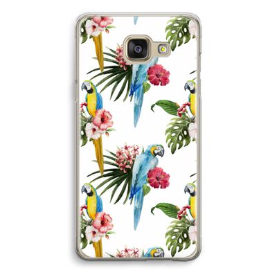 Kleurrijke papegaaien: Samsung Galaxy A5 (2016) Transparant Hoesje