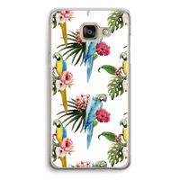 Kleurrijke papegaaien: Samsung Galaxy A5 (2016) Transparant Hoesje