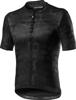 Castelli Pavé korte mouw fietsshirt zwart heren M